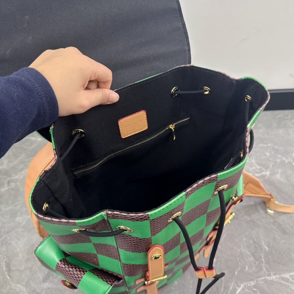 Louis Vuitton Runway Christopher MM Backpack Green 44Cm N40564