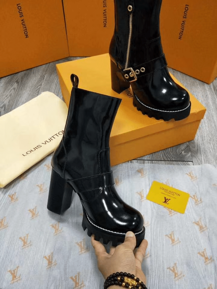 Louis Vuitton Star Trail Ankle Boots Black