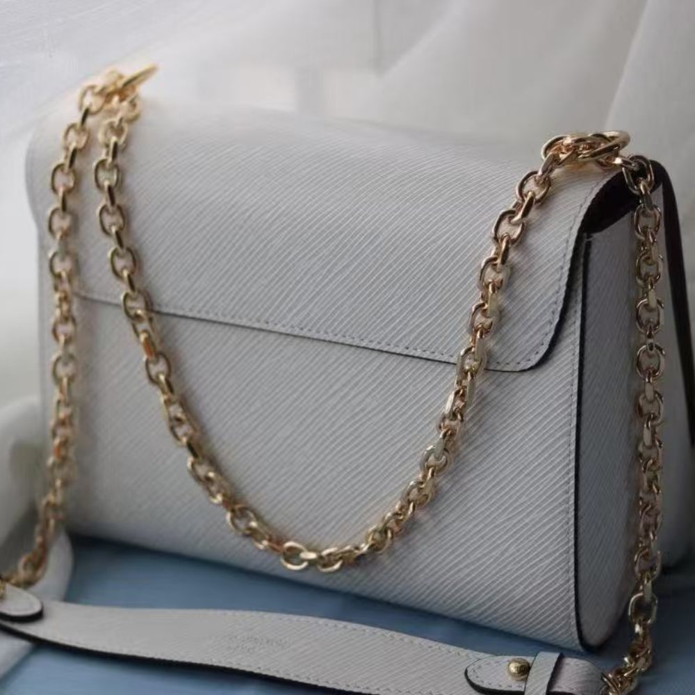 Louis Vuitton Twist MM White 23cm M21111