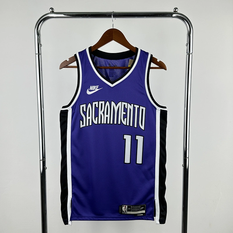 2025 NBA Sacramento Kings 11 SABONIS Basketball Jersey