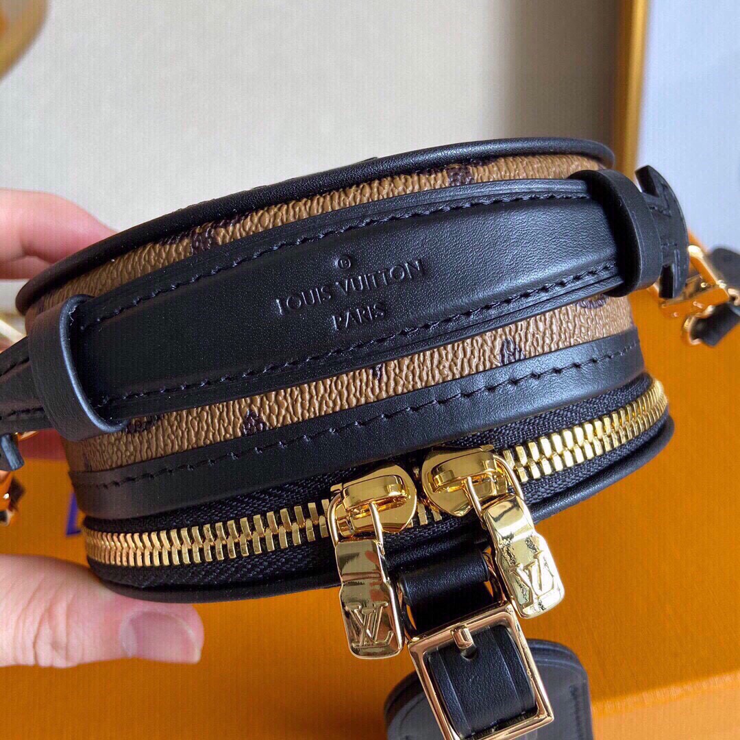 Louis Vuitton Mini Boite Chapeau Monogram Reverse – Women – Small Leather Goods 13cm