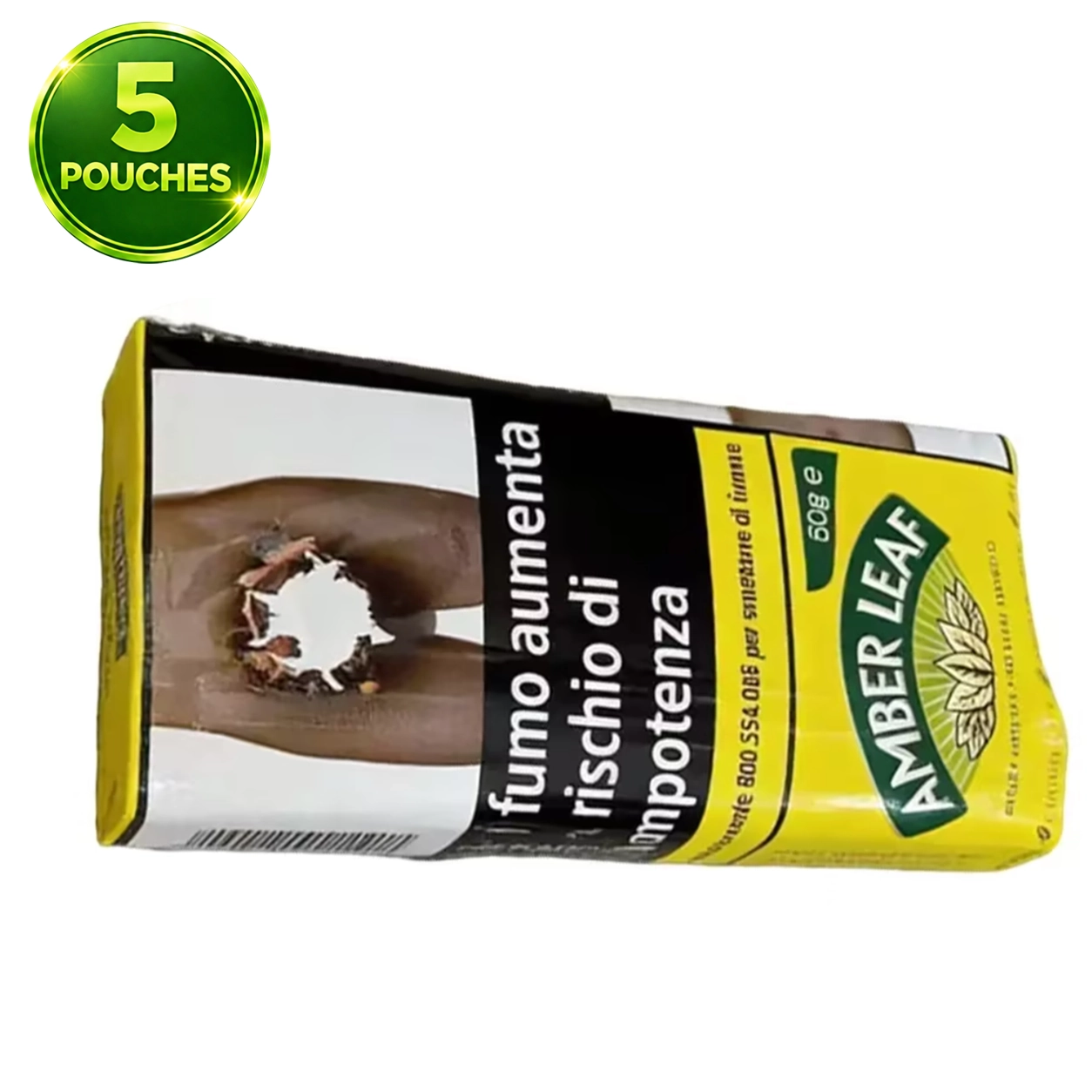 Amber Leaf Original Hand Rolling 5x50g Packs