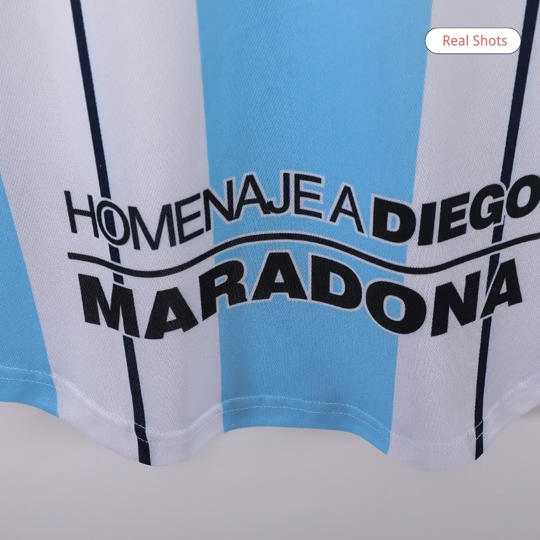 Maradona #10 Argentina 2001 Home Retro Football Jersey