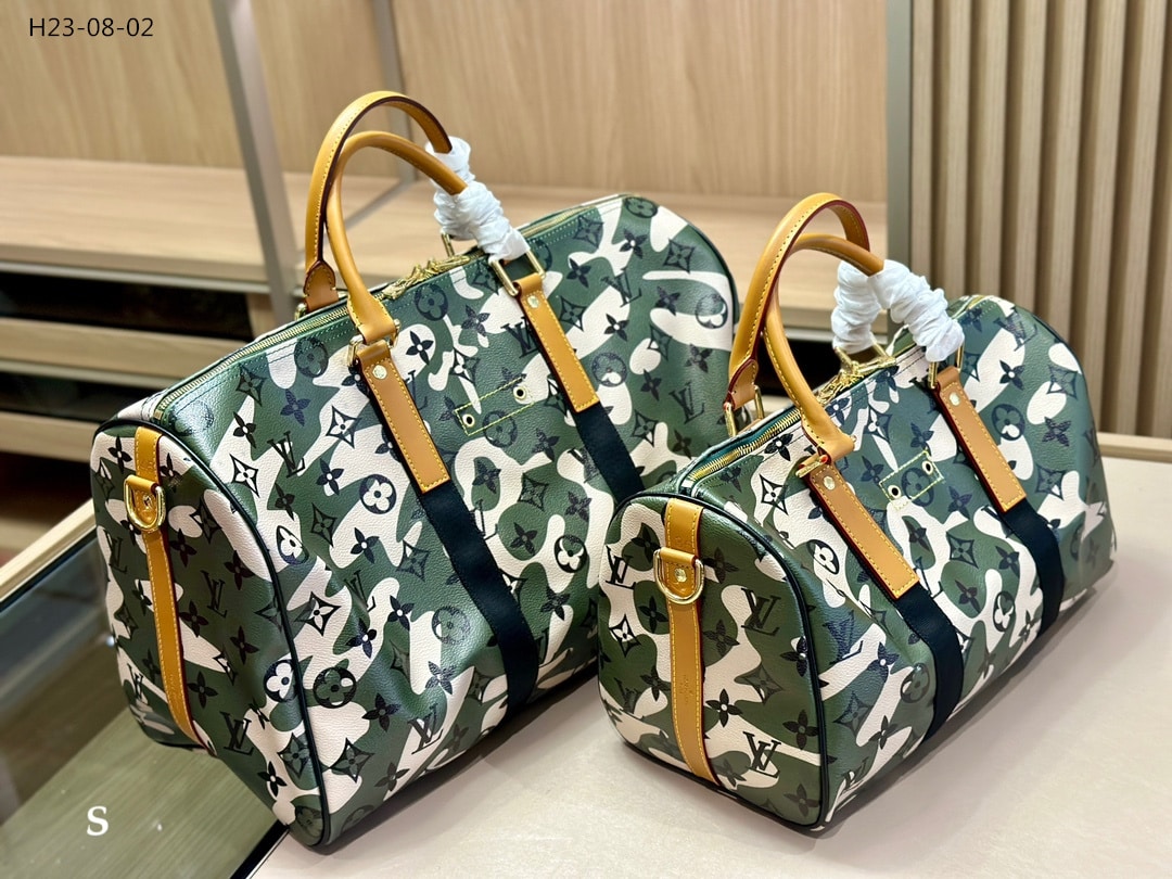 Louis Vuitton X Takashi Murakami Green Monogramouflage Coated Canvas Speedy 35Cm