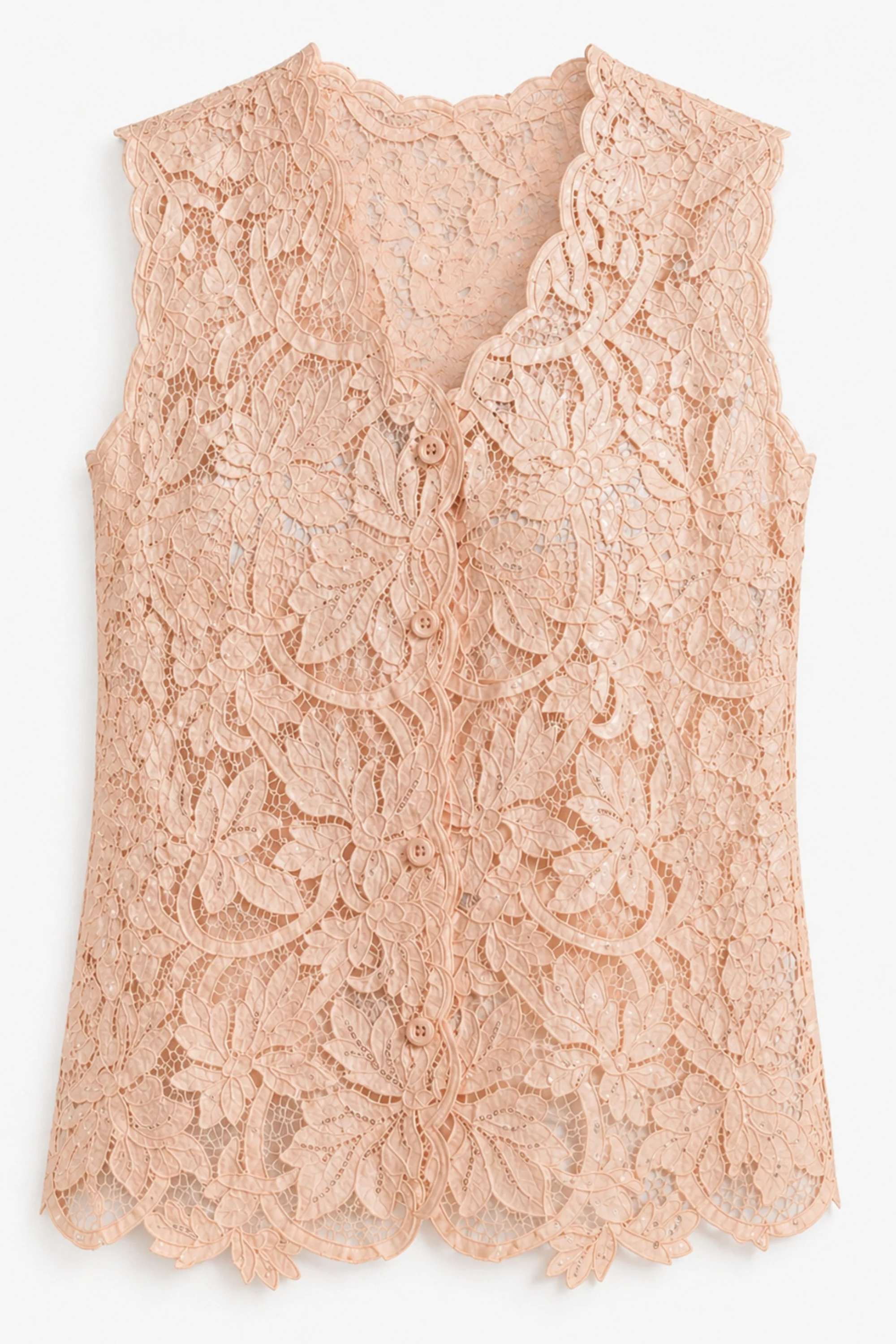 Soft Petal Lace Top