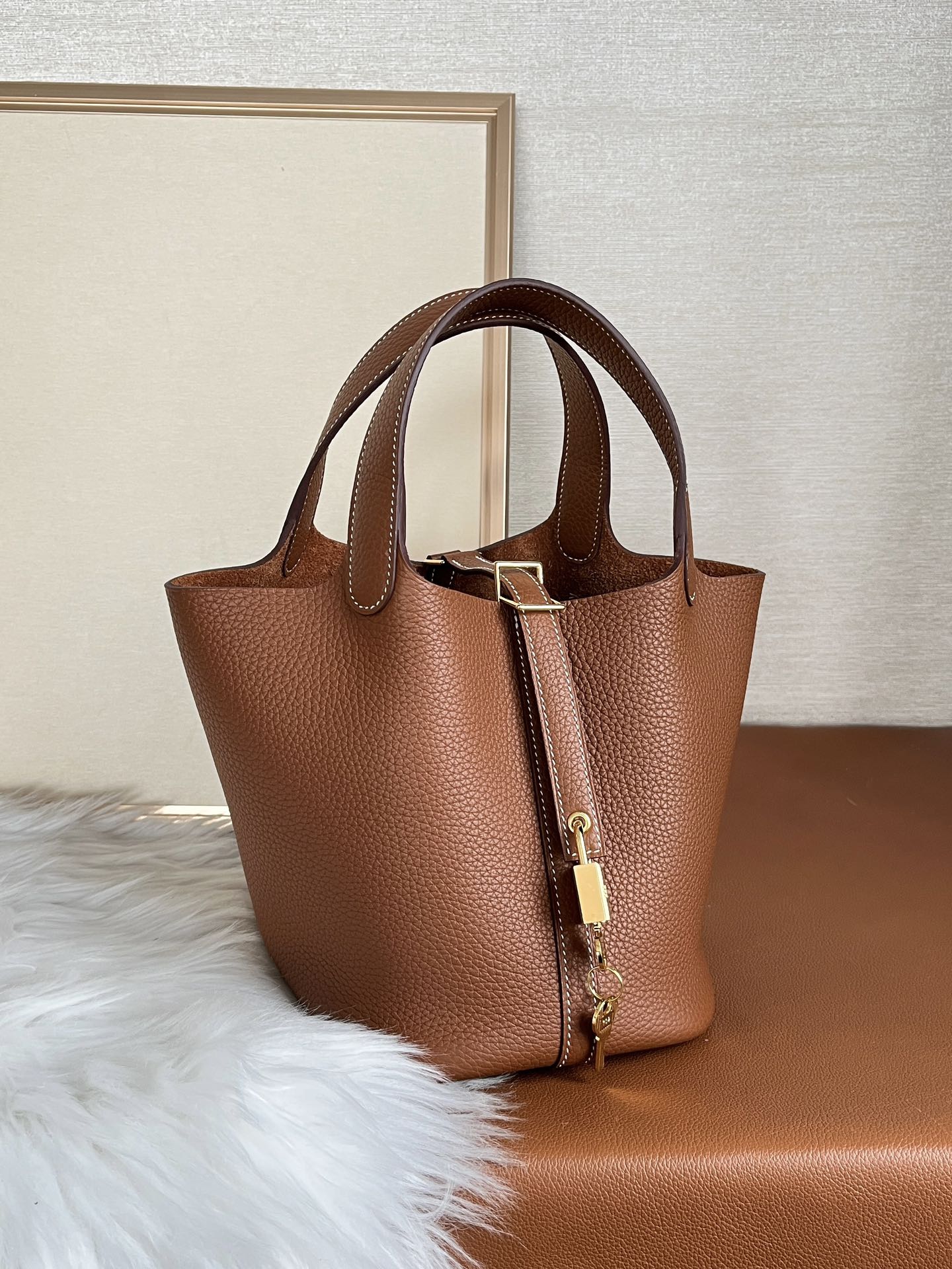 Hermes Picotin Lock 18Cm Brown
