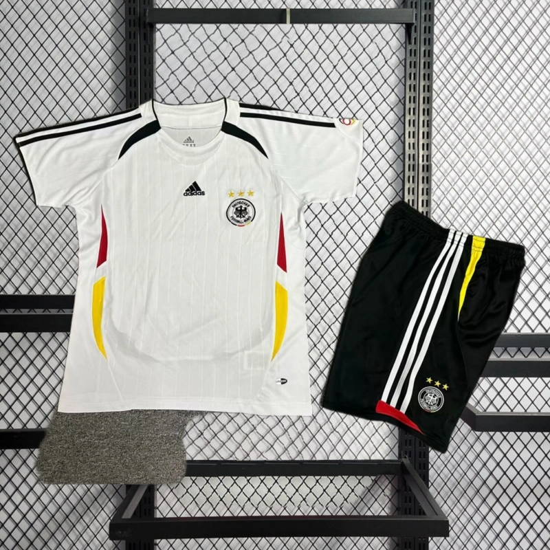 Reteo KIDS 2006 KIDS Germany LAHM #16 BALLACK #13 PODOLSKI #10 SCHWEINSTEIGER #7 Football jersey Reteo