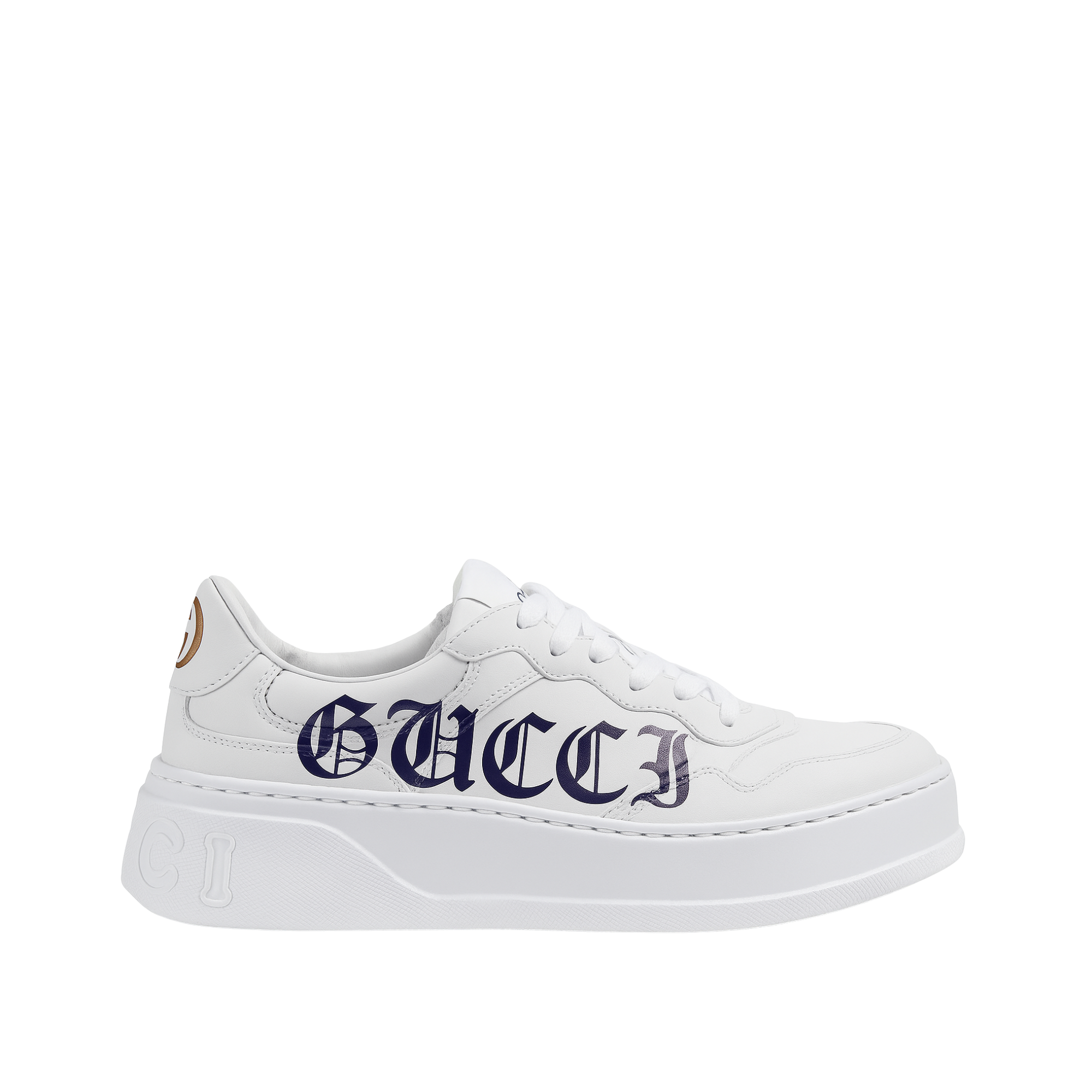 Gucci Women’S Sneaker With Logo White 708267 Upg70 9000