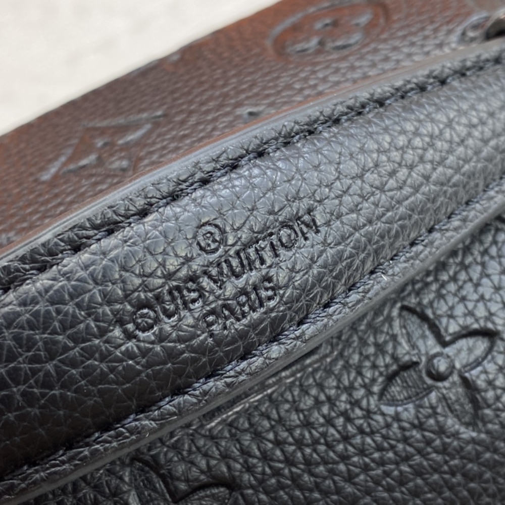 Louis Vuitton Monogram Empreinte Bumbag Black 37Cm M44812