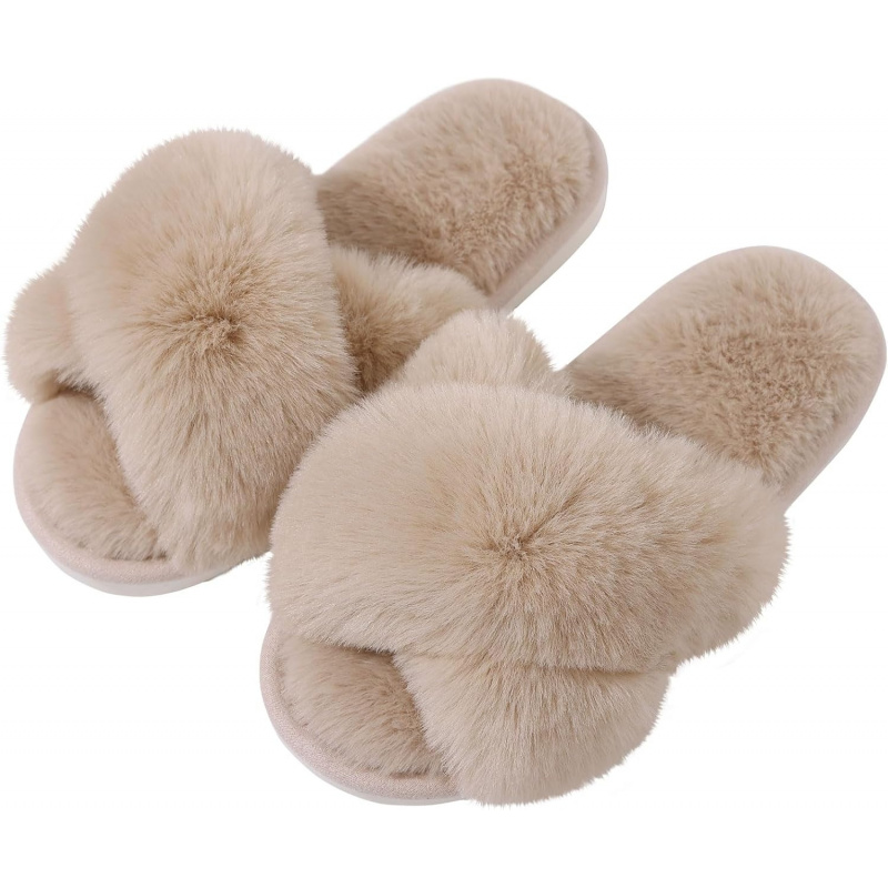Women's Fuzzy Slippers
