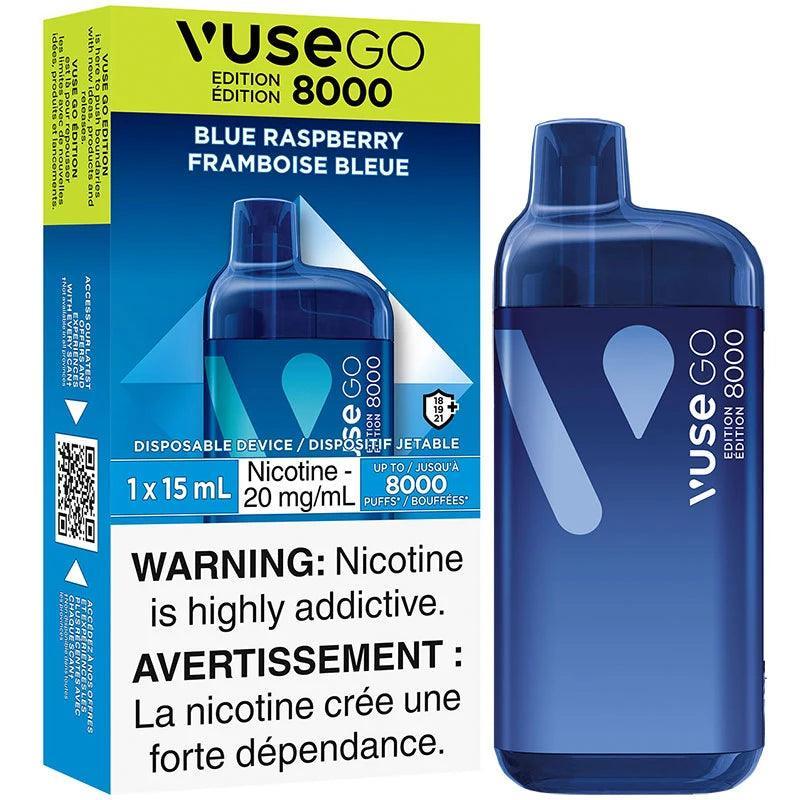 Vuse Go 8000 - Blue Raspberry (Blueberry Raspberry)