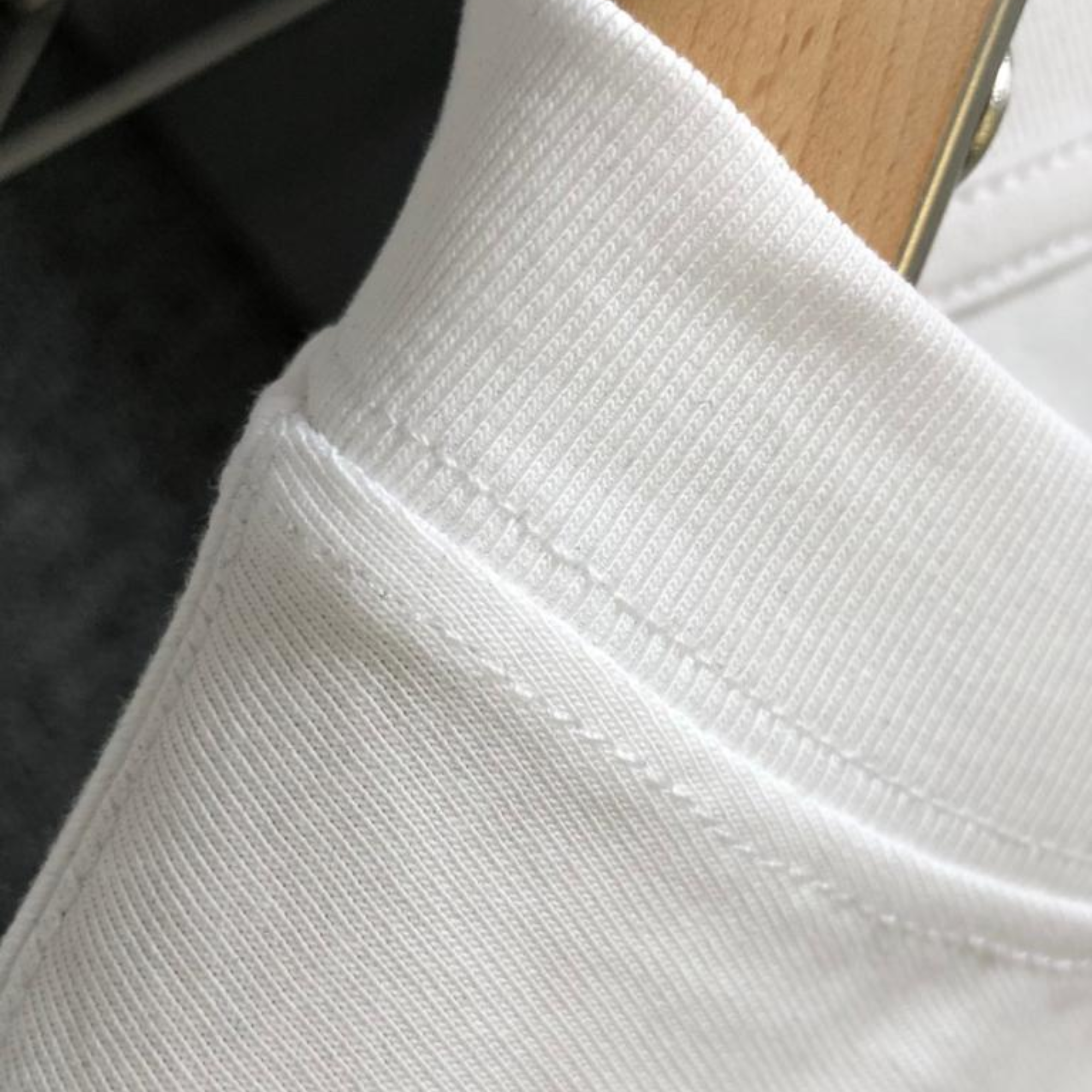 Prada Milano White Black Logo.