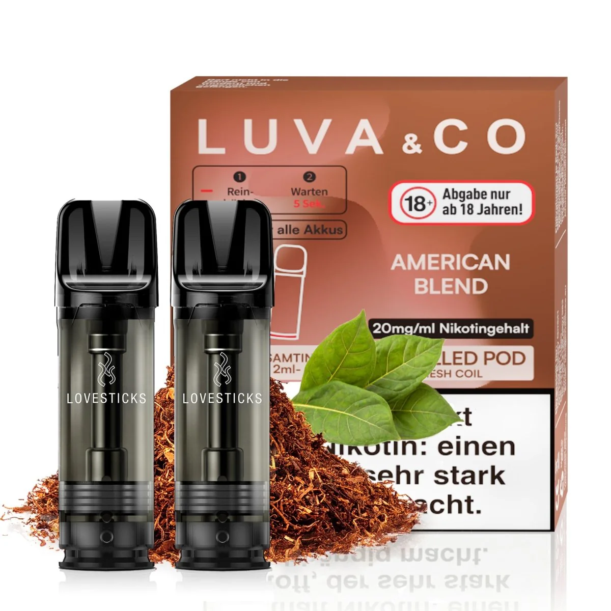 Luva & Co Pods 20mg/ml 2 Stk.