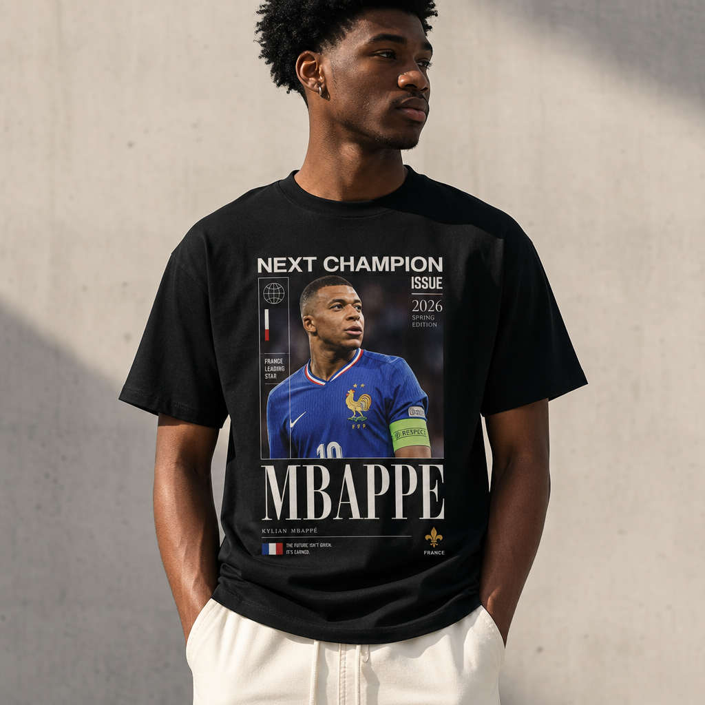 Kylian Mbappé Unisex T-Shirt – Limited-Time Offer – Hot Seller