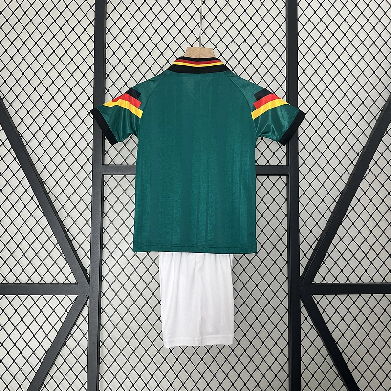 Retro kids 1992 Kids Germany away Völler Football jersey retro