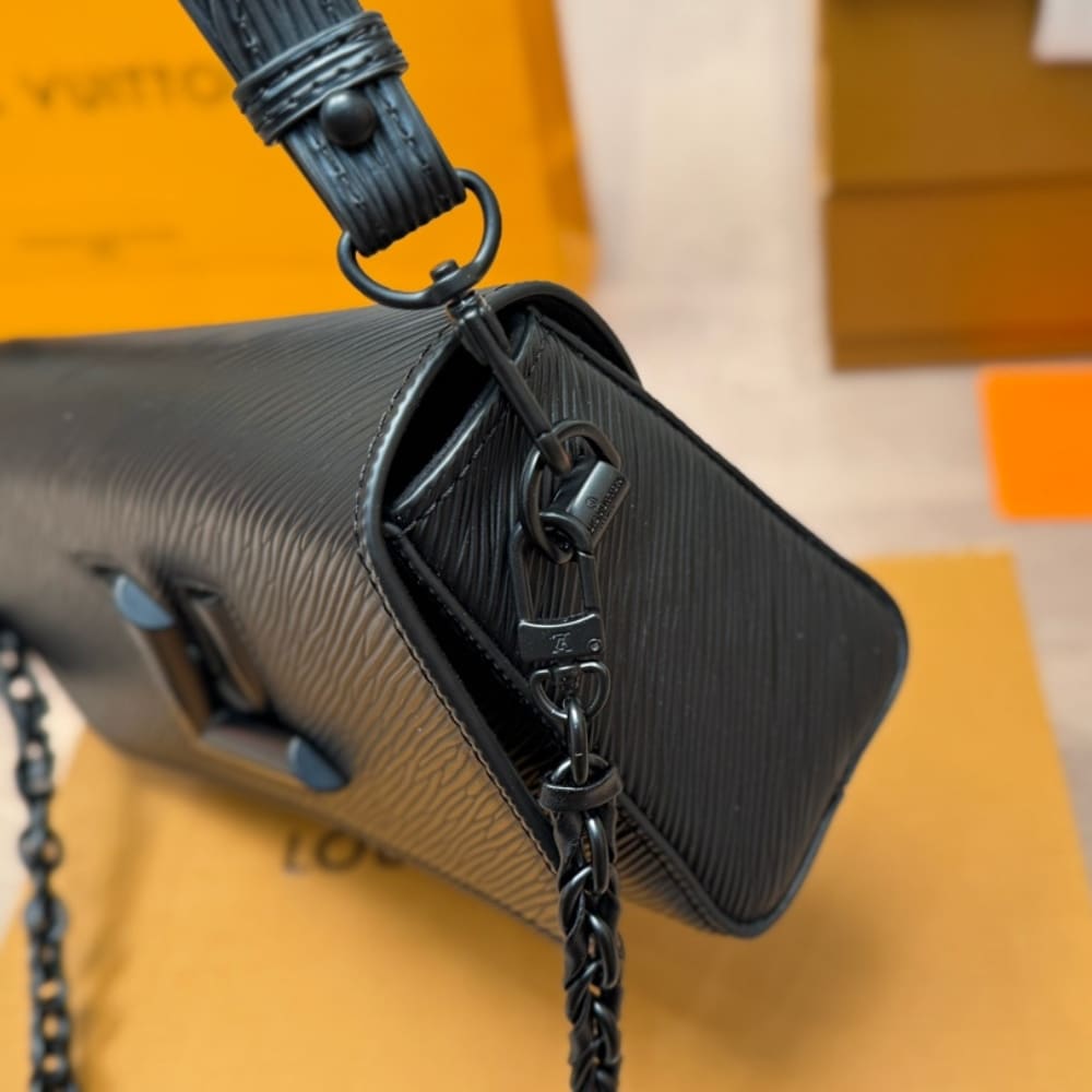 Louis Vuitton Twist West Bag Black 23Cm M25336
