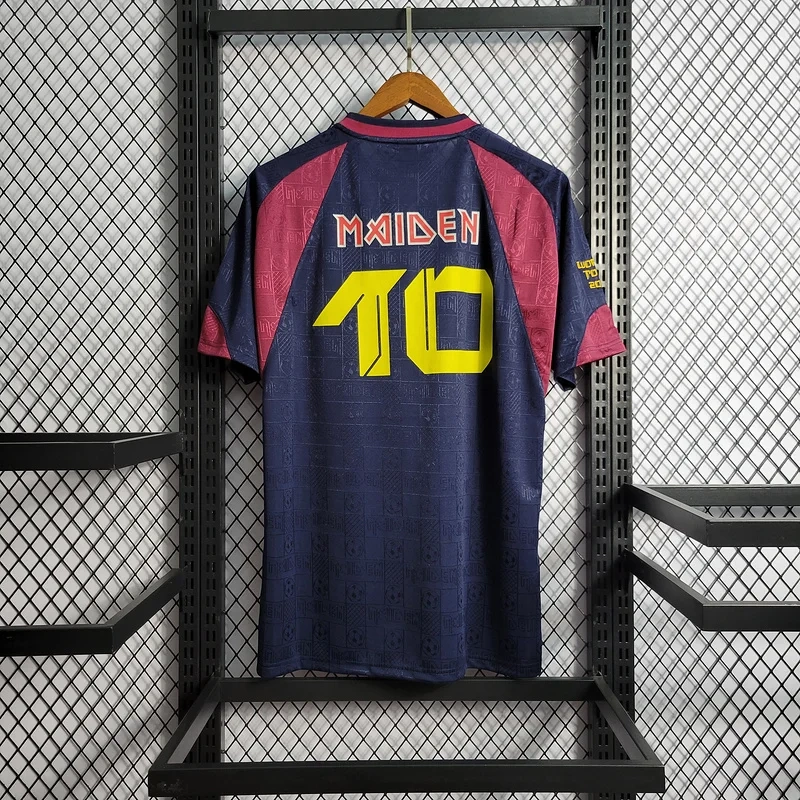 Retro 2010 West Ham Iron Maiden Home Football jersey retro