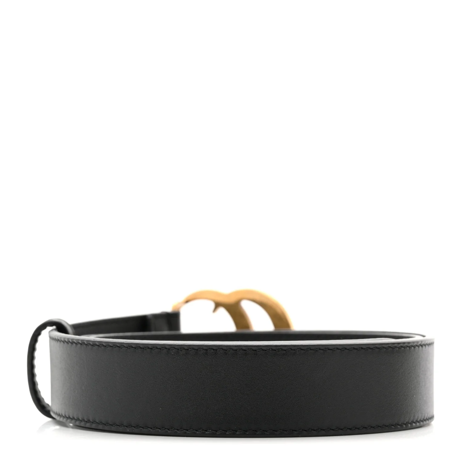 Calfskin Double G 30mm Belt 90 36 Black
