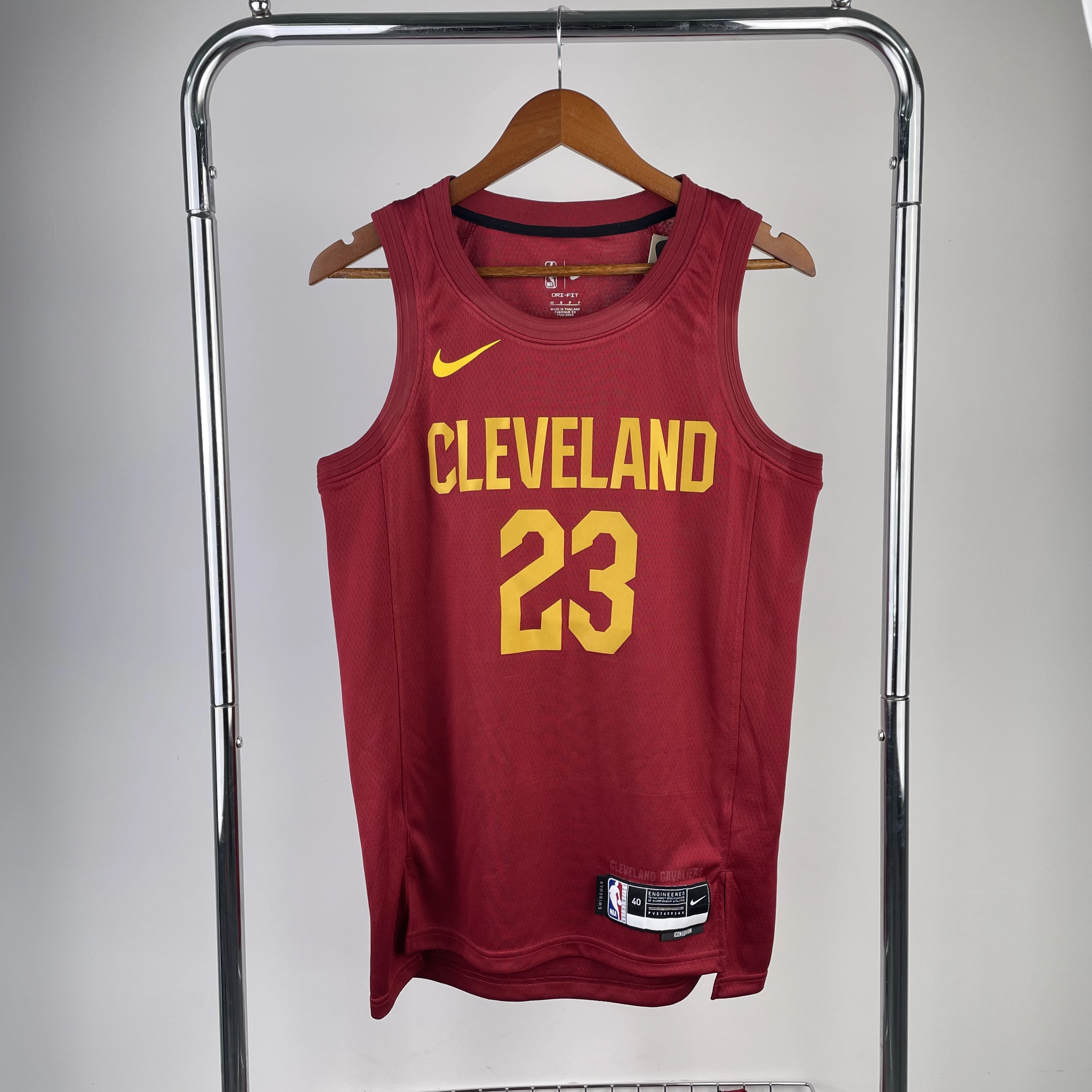 2023 NBA Cleveland Cavaliers away (23 James) Basketball Jersey