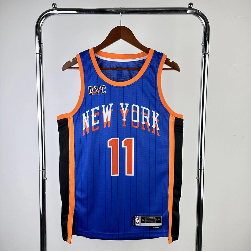2024 New York Knicks 11 BRUNSON Basketball Jersey