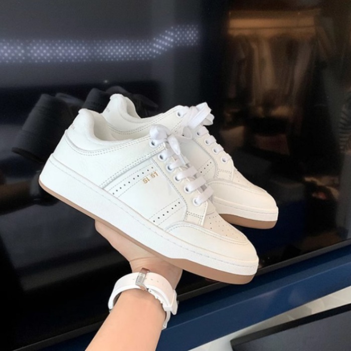 Buff thick crust shoes spring board shoes for women