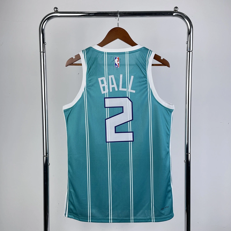 2023 NBA Charlotte Hornets (2 BALL) Basketball Jersey