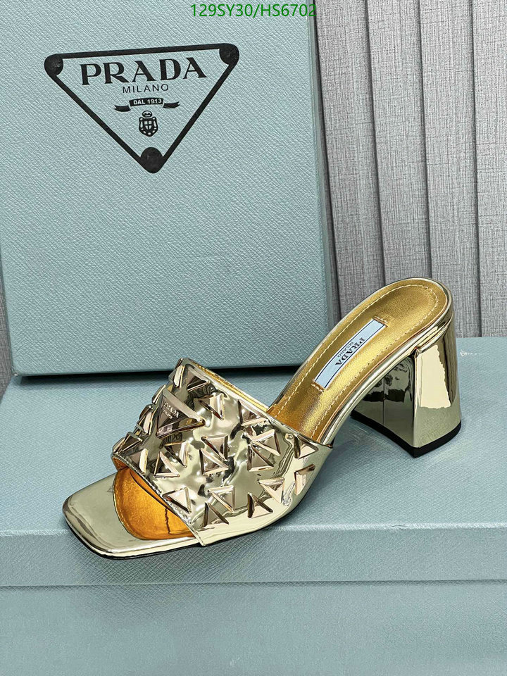 Prada Studded Metallic Leather Mules Gold 1Xx6473Ll5F0522F065