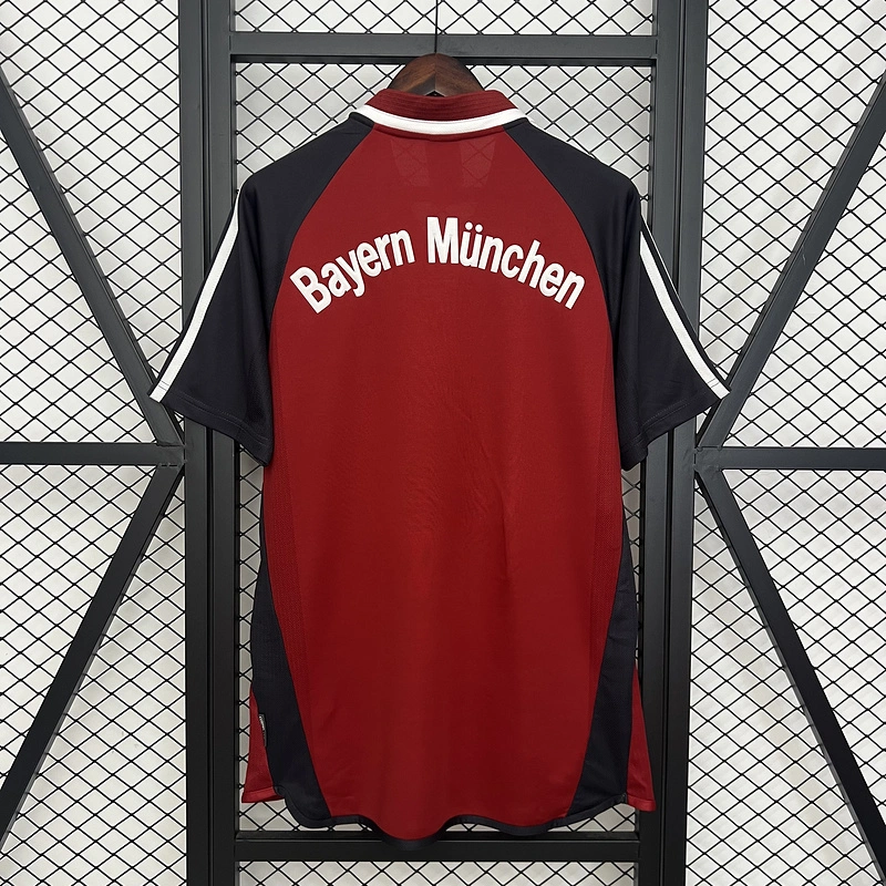 Retro 2001-02 Bayern Munchen Home Football jersey retro