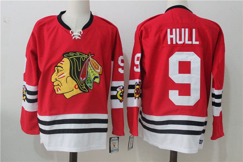NHL Chicago Blackhawks HULL # 9 Jersey