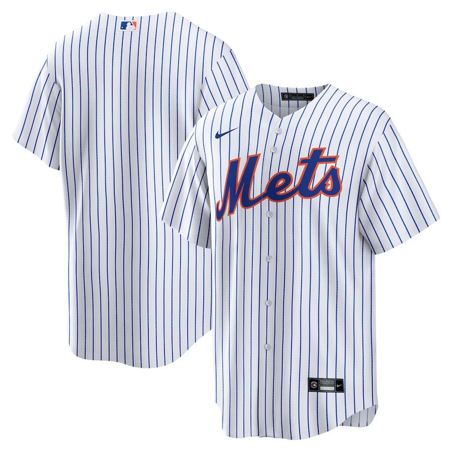 New York Mets Home Team Jersey White