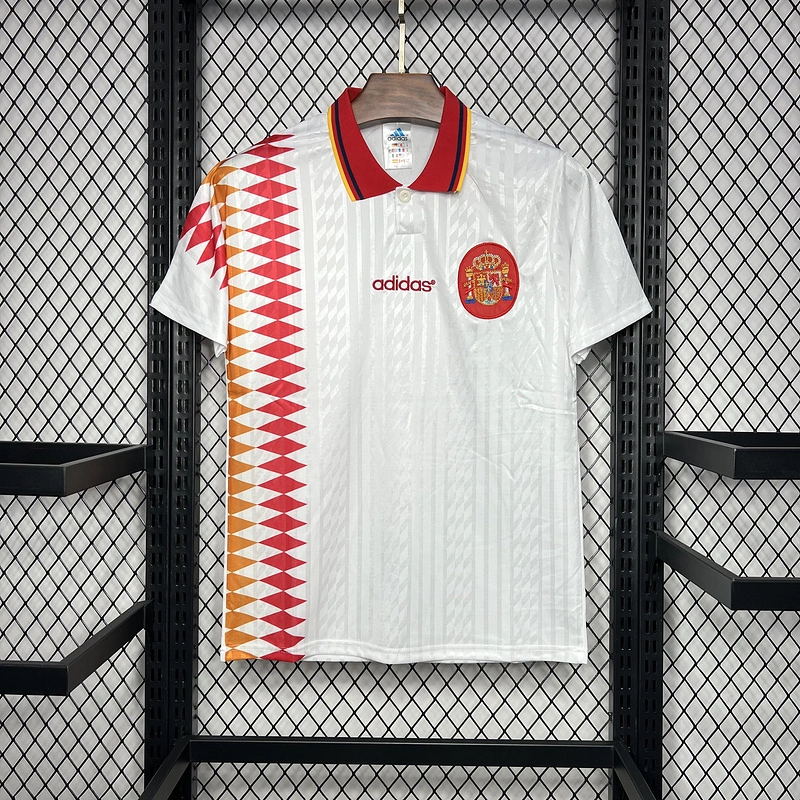 Retro 1994 Spain Away football jersey retro