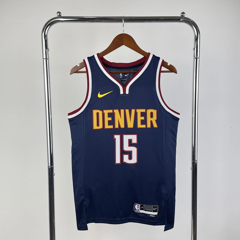 2023 NBA Denver Nuggets 15 JOKIC Basketball Jersey