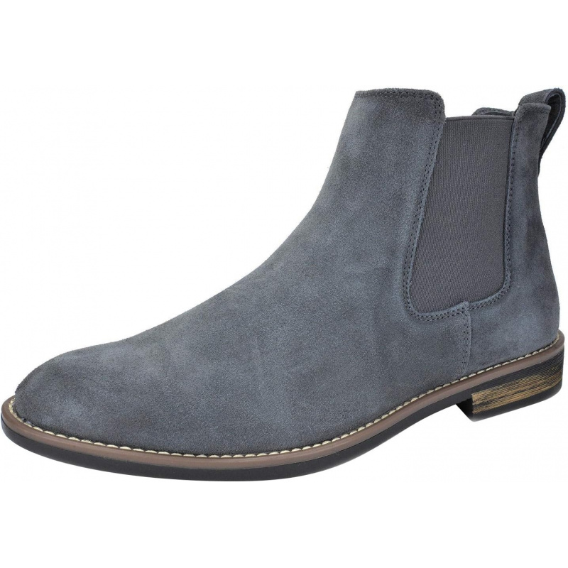 Men's Suede Leather Chelsea Ankle Boots