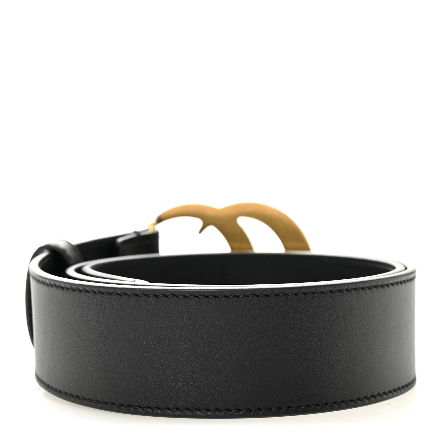Calfskin Double G 40mm Belt 75 30 Black