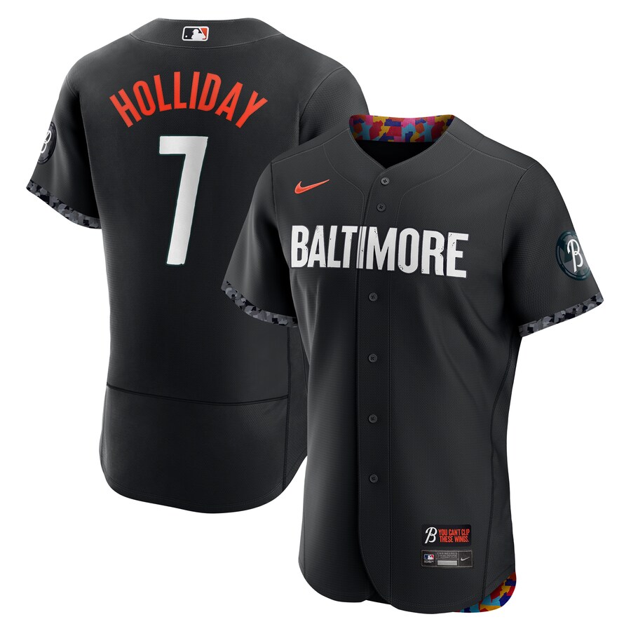 Jackson Holliday Baltimore Orioles City Connect Player Jersey Black