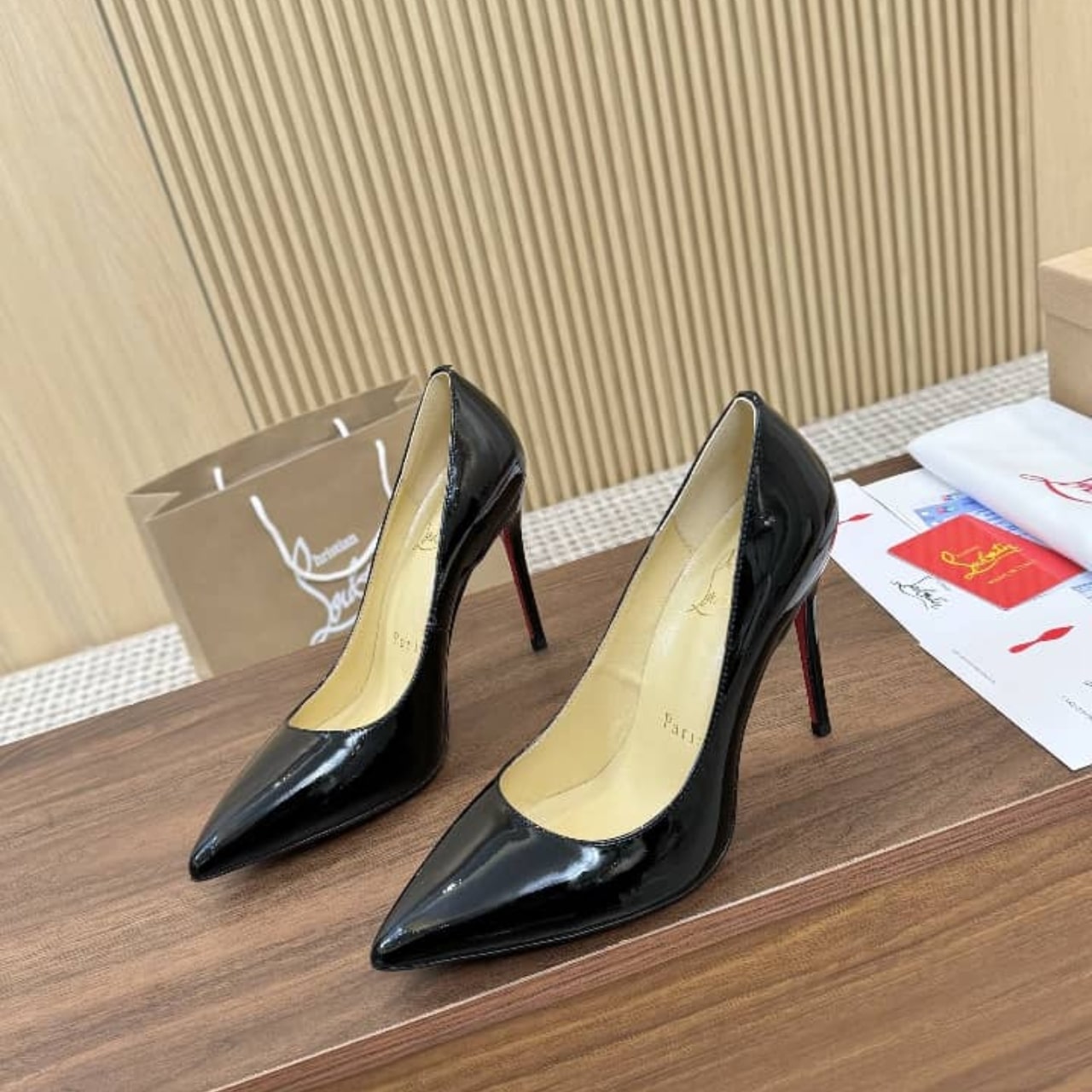 Christian Louboutin Kate 85 Black 3191416BK01