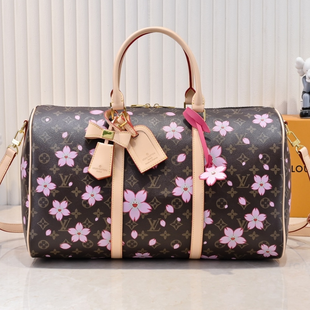 Louis Vuitton X Takashi Murakami Keepall Bandoulière 45 Brown 45cm M13752