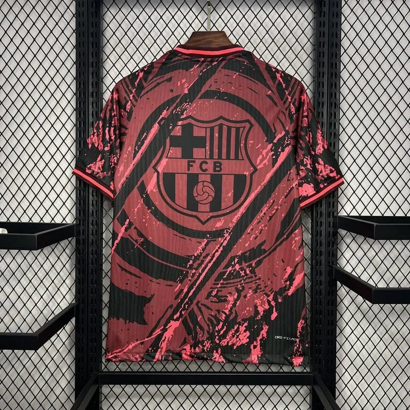 2024-25 Barcelona Red Special Edition Football jersey