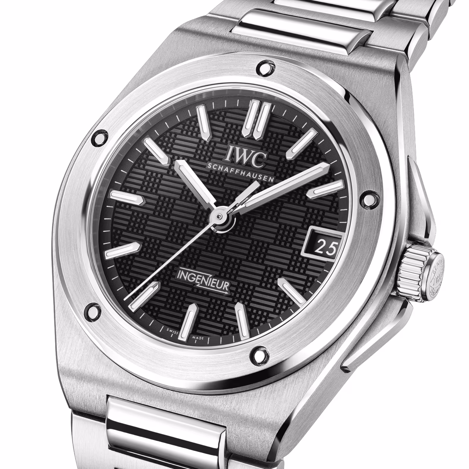 IWC Ingenieur Automatic 35mm Ladies Watch Black IW324906