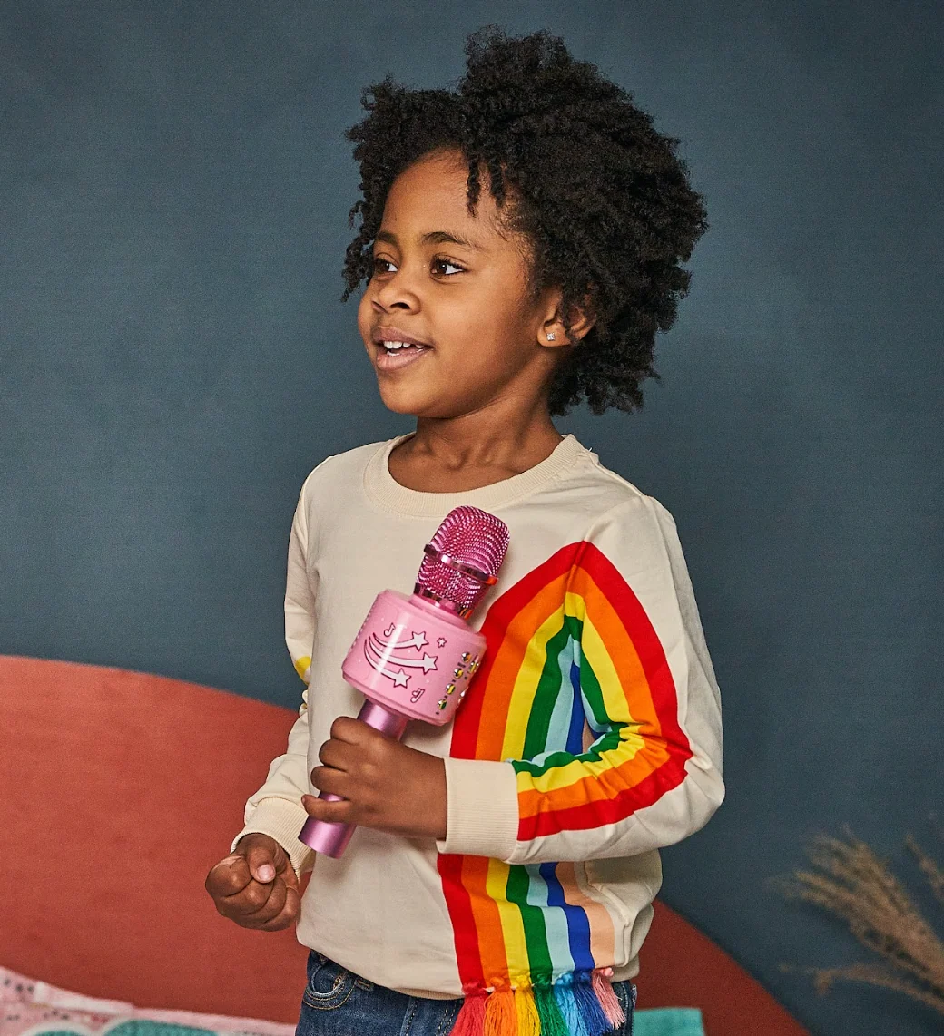 Magic Karaoke Microphone - Magenta