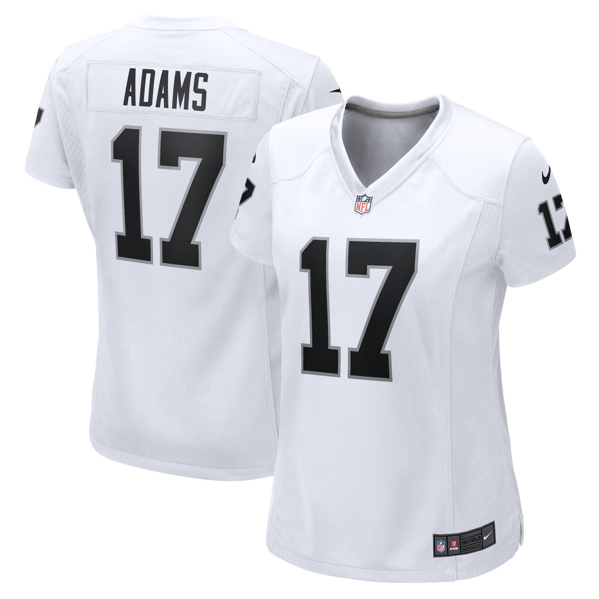 Davante Adams Las Vegas Raiders Nike Women's Player Jersey - White
