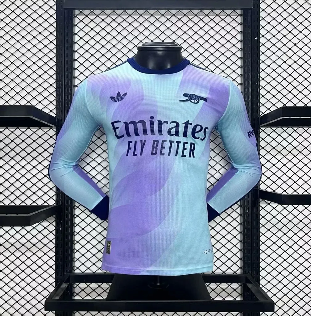 Player 2024-25 Arsenal Third Away Long Sleeves Football jersey