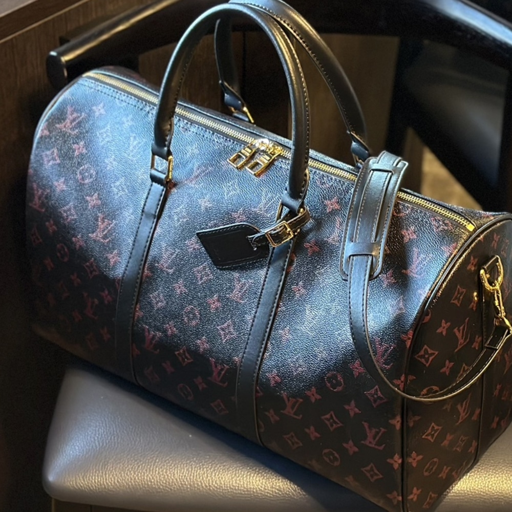 Louis Vuitton Keepall Bandoulière 45 Monogram Tomette Coated Canvas 45cm M12441