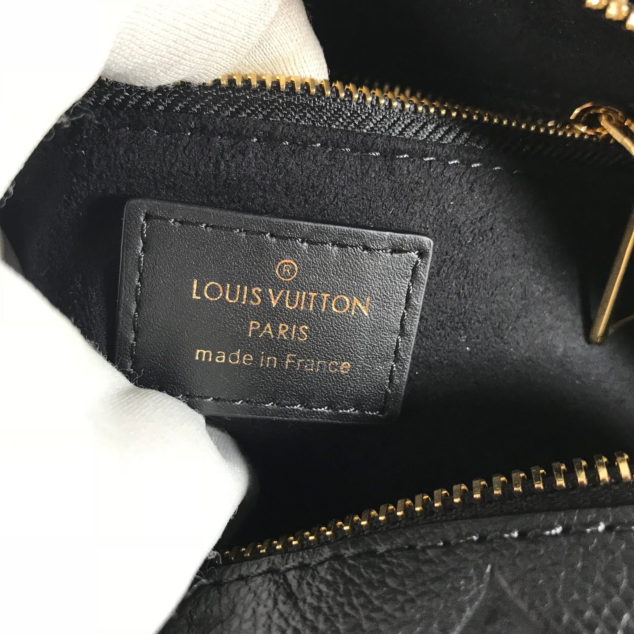 Louis Vuitton Petite Malle Souple 20Cm Black