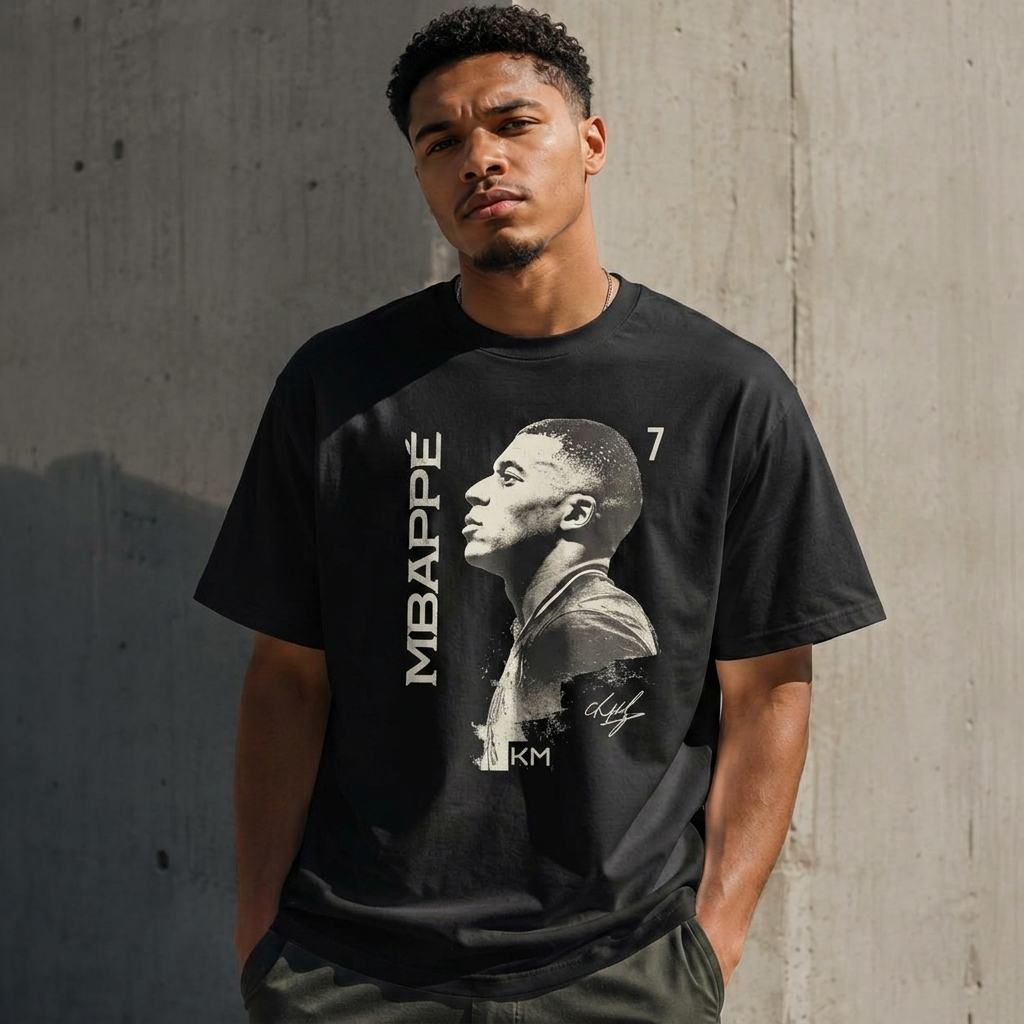 Kylian Mbappé Unisex T-Shirt – Limited-Time Offer – Hot Seller