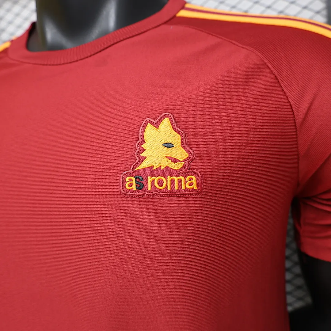 2026/27 Serie A AS Roma Team Leisure Red Football Jersey Player Version - JerseyFun