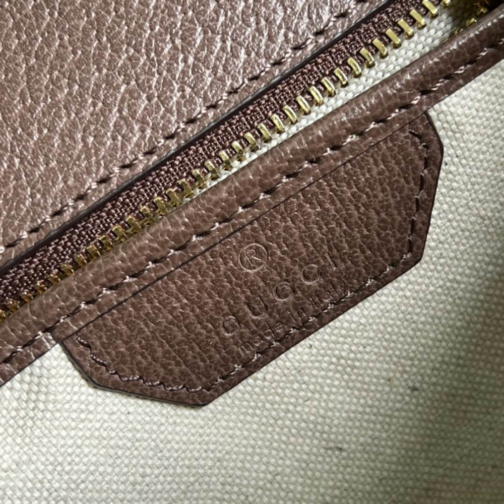 Gucci Bamboo 1947 Jumbo GG Small Top Handle Bag