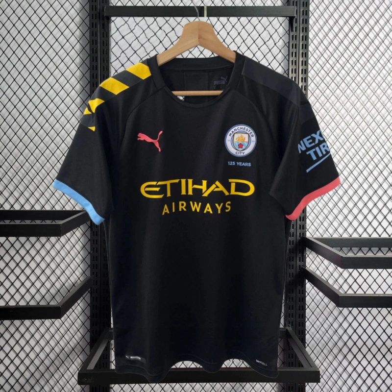 Retro 2019-20 Manchester City Away Football jersey Retro