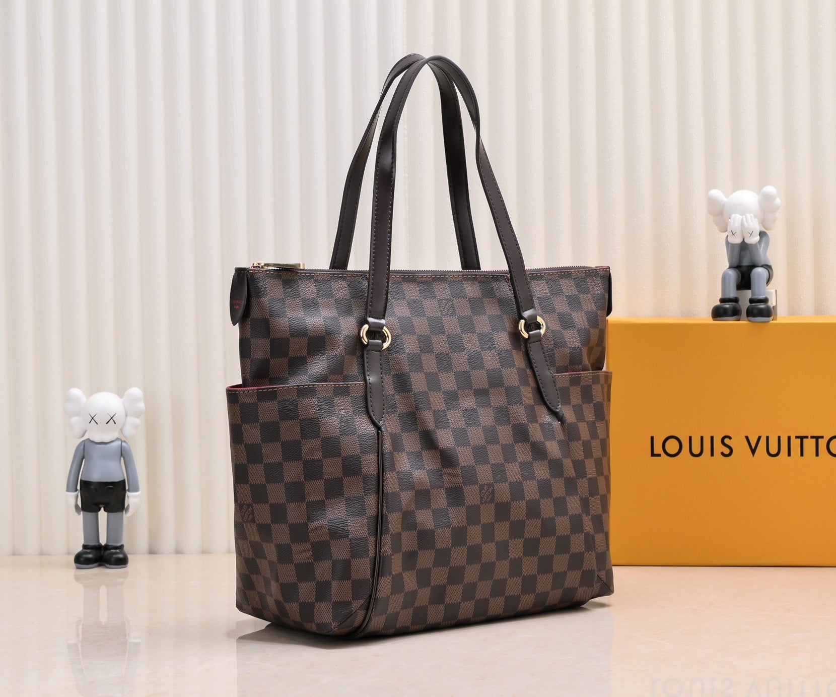 Louis Vuitton Totally Mm Damier Ebene 43Cm