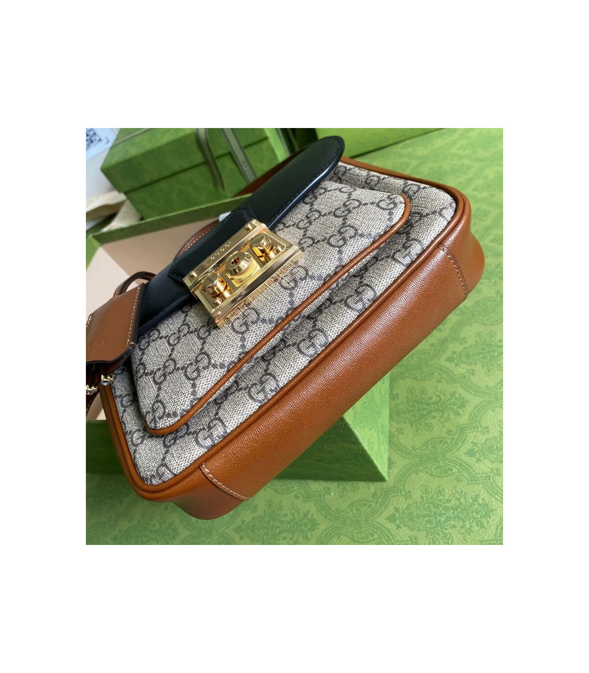 Gucci Padlock Mini Bag Black